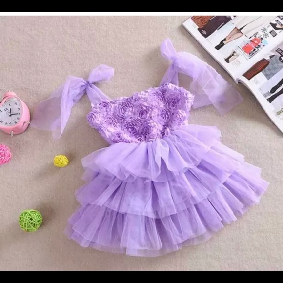 New sweet little girls tule dress 👗 - Picture 6 of 8